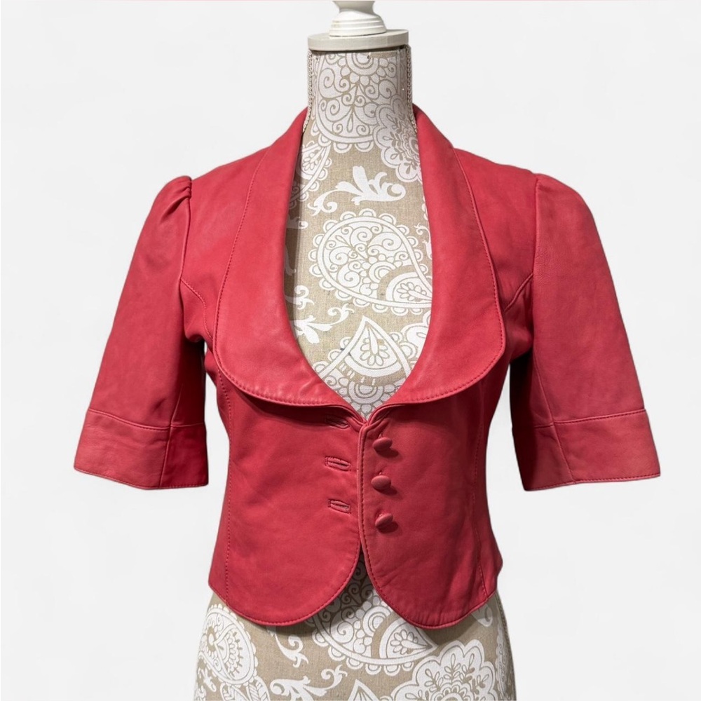 Marciano Coral Cropped Blazer